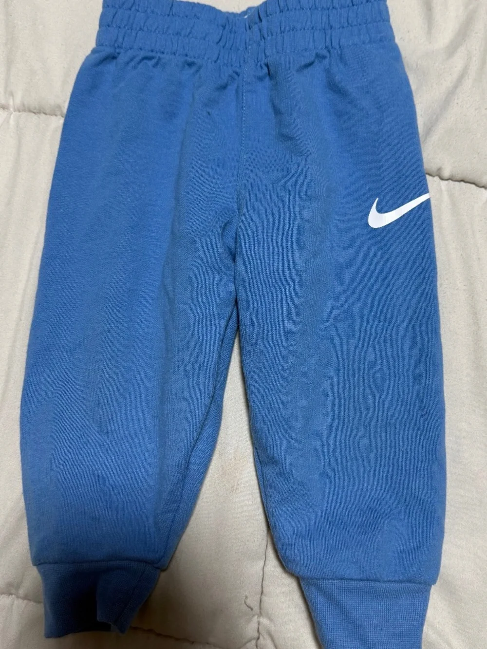 Nike Sweatpants Toddler Boys 12 Months Light Blue Elastic Waist Joggers
